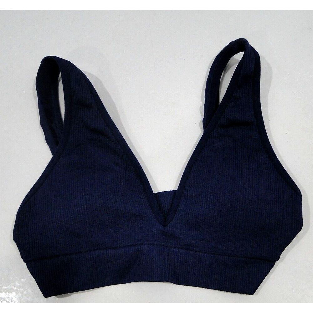 PINK by Victoria's‎ Secret Weekender Seamless Bralette Wireless Bra Navy Size XS